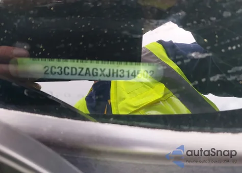 2018 Dodge Challenger Srt Hellcat Widebody из США, поврежденный, VIN 2C3CDZC92JH244119